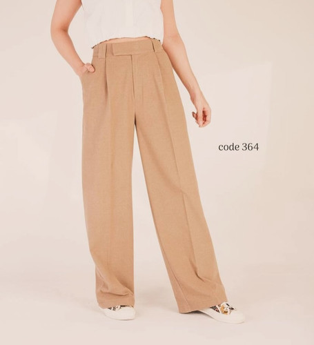 شلوار زنانه نیم بگ پشمی