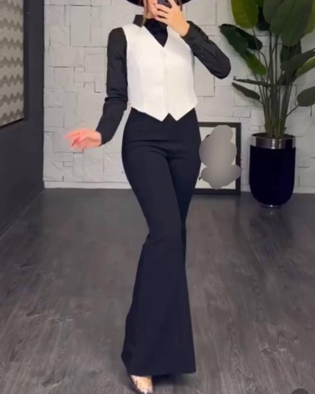 شلوار اسپنیش فاق بلند