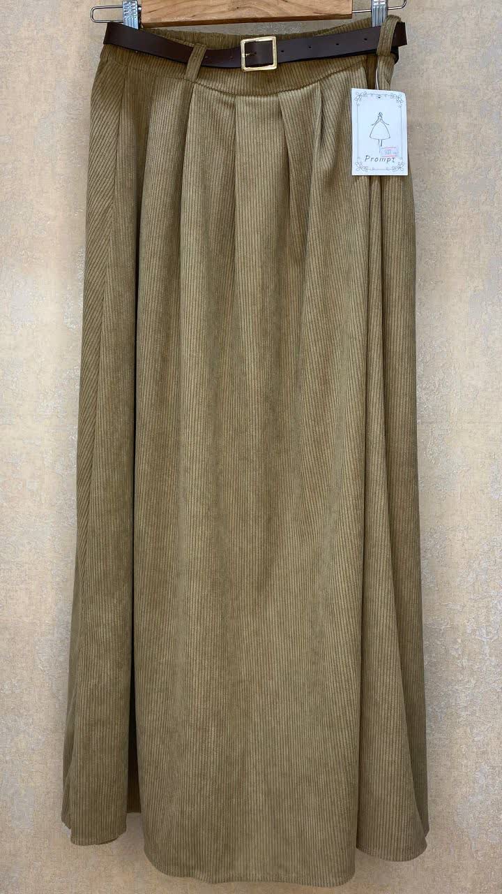 دامن مخمل کبریتی وارداتی