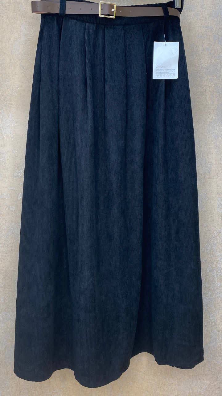 دامن مخمل کبریتی وارداتی